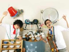 kajiiの日用品楽器コンサート♪食器は歌う