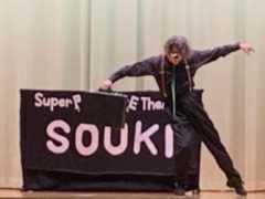 SOUKI（パントマイム）神奈川逗子・中学校公演