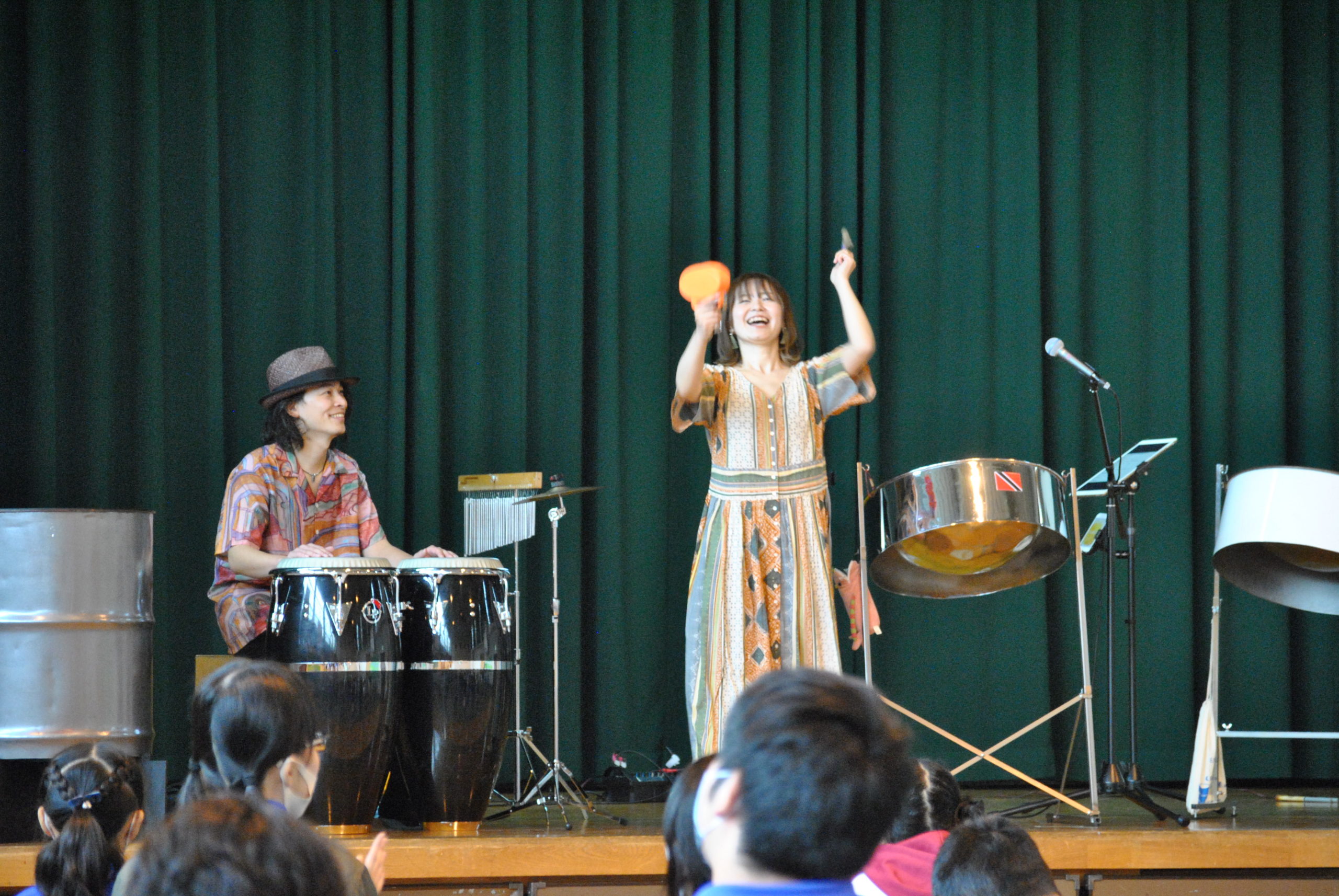『まいたぺ』（スティールパン＆パーカッション）　埼玉県・特別支援学校公演