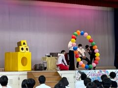 「キャラメルマシーン」愛知県稲沢市・高等学校公演