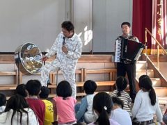 「いざぶろう」熊本県・球磨郡小学校公演