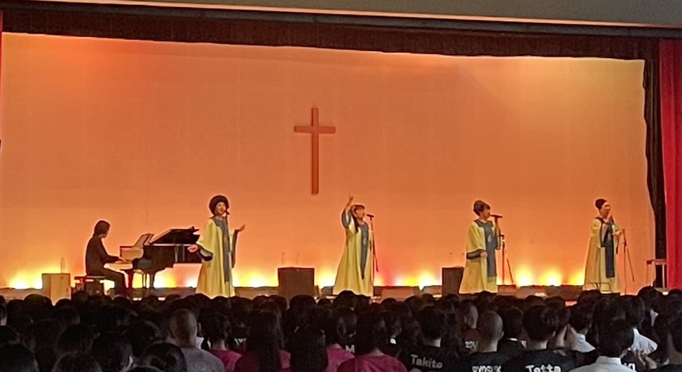 COCORO*CO(ゴスペル)　岐阜県岐阜市・高等学校公演