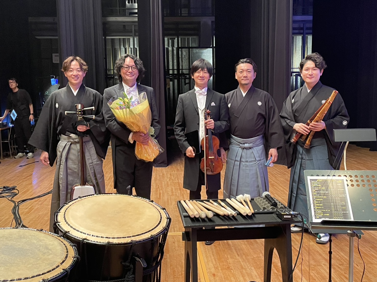 「サムライ・クラシック/THE/邦楽」～邦楽三重奏＆スギテツ～」栃木県・高等学校公演