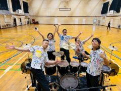 「パーカッションパフォーマンスプレーヤーズPPP」千葉県船橋市・中学校公演