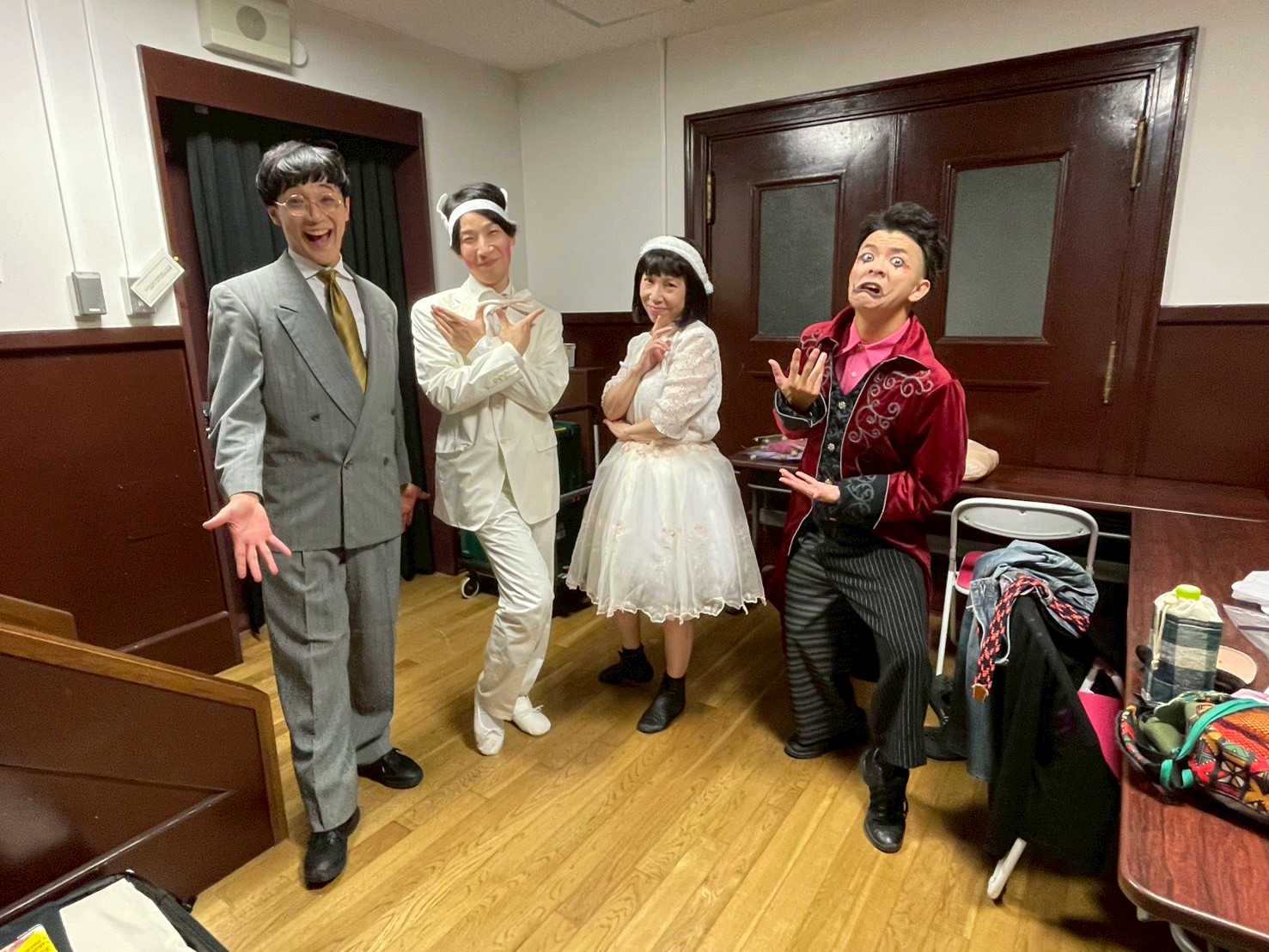 SOUKI(パントマイム)東京都文京区・中学校公演