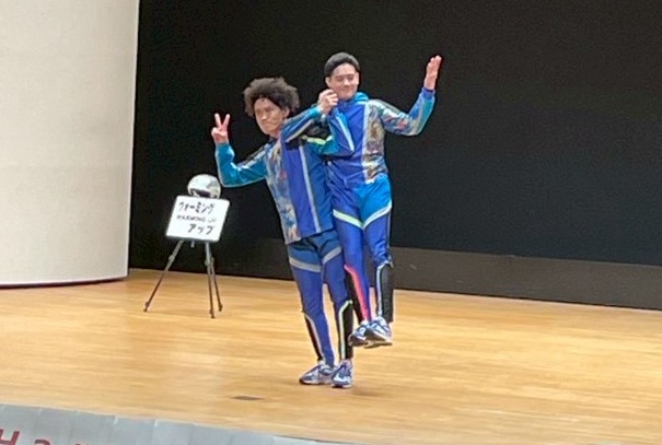 「しょぎょーむじょーブラザーズ」千葉県印西市・中学校公演