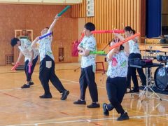 「パーカッションパフォーマンスプレーヤーズPPP」千葉県茂原市・小学校公演