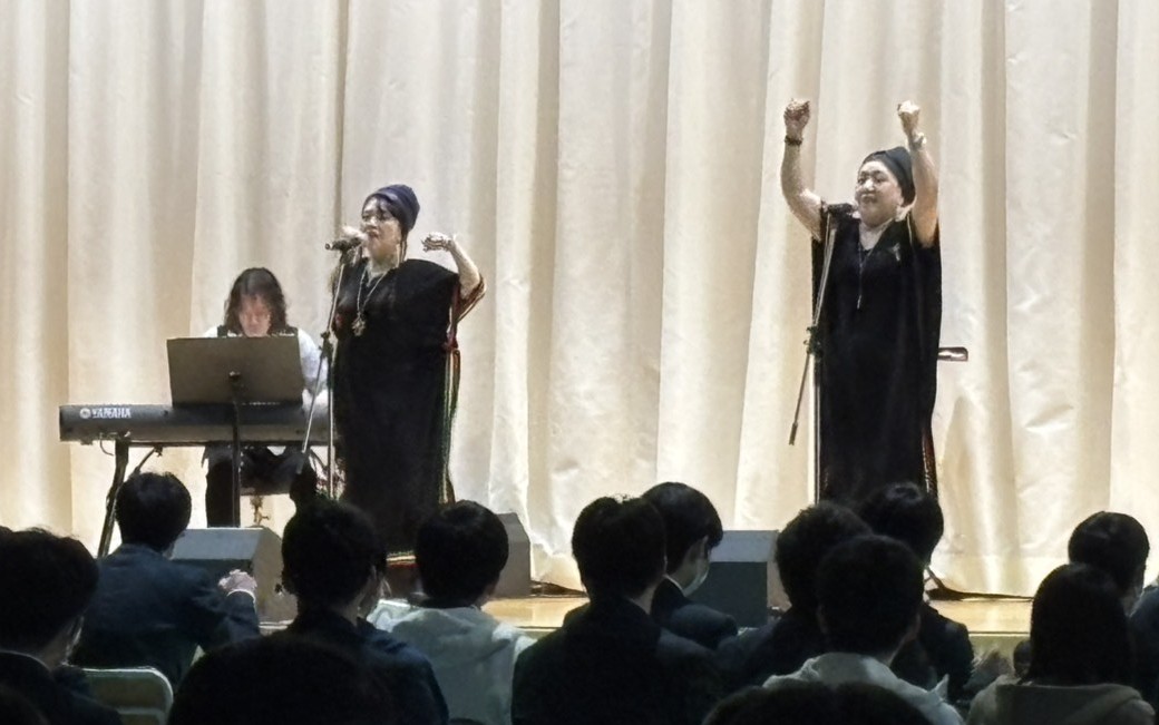 「HAL＆PANDA」福島県いわき市・高等学校公演