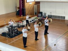 「パーカッションパフォーマンスプレーヤーズPPP」千葉県長生郡・小学校公演