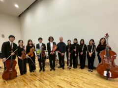 「スギテツ＆スギテツ室内管弦楽団」岐阜県大垣市・高等学校公演