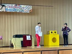 「キャラメルマシーン」千葉県君津市・小学校公演