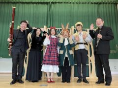 日本語オペラ『王さまの耳はロバの耳！』神奈川県横浜市・小学校公演